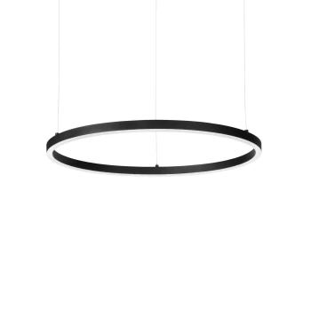 Lampa wisząca RING ORACLE SLIM SP D70 ROUND czarna 3000K 229515 - Ideal Lux